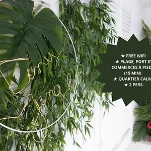 *tiny Jungle* / Plage, Port Et Commerces A Pied Appartement